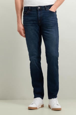 RACER regular fit jeans navy plain donkerblauw