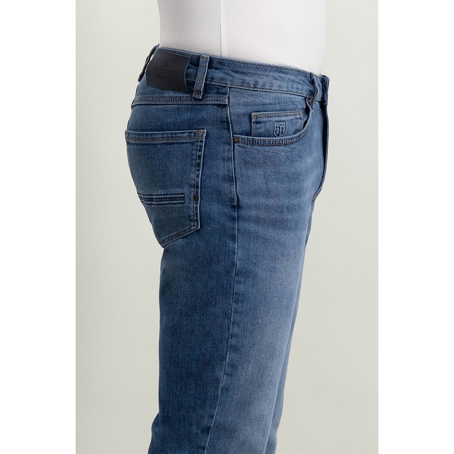 State of Art RACER regular fit jeans grey blue plain