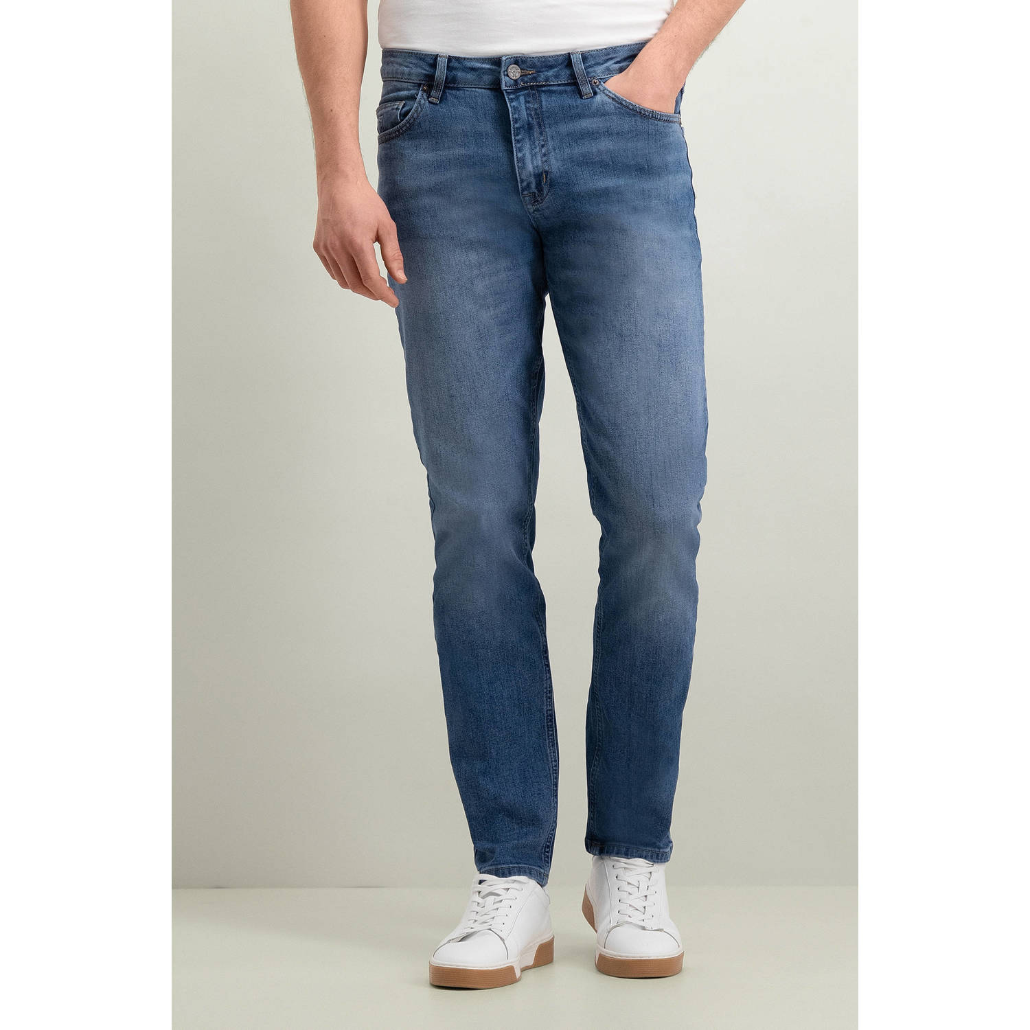 State of Art RACER regular fit jeans grey blue plain