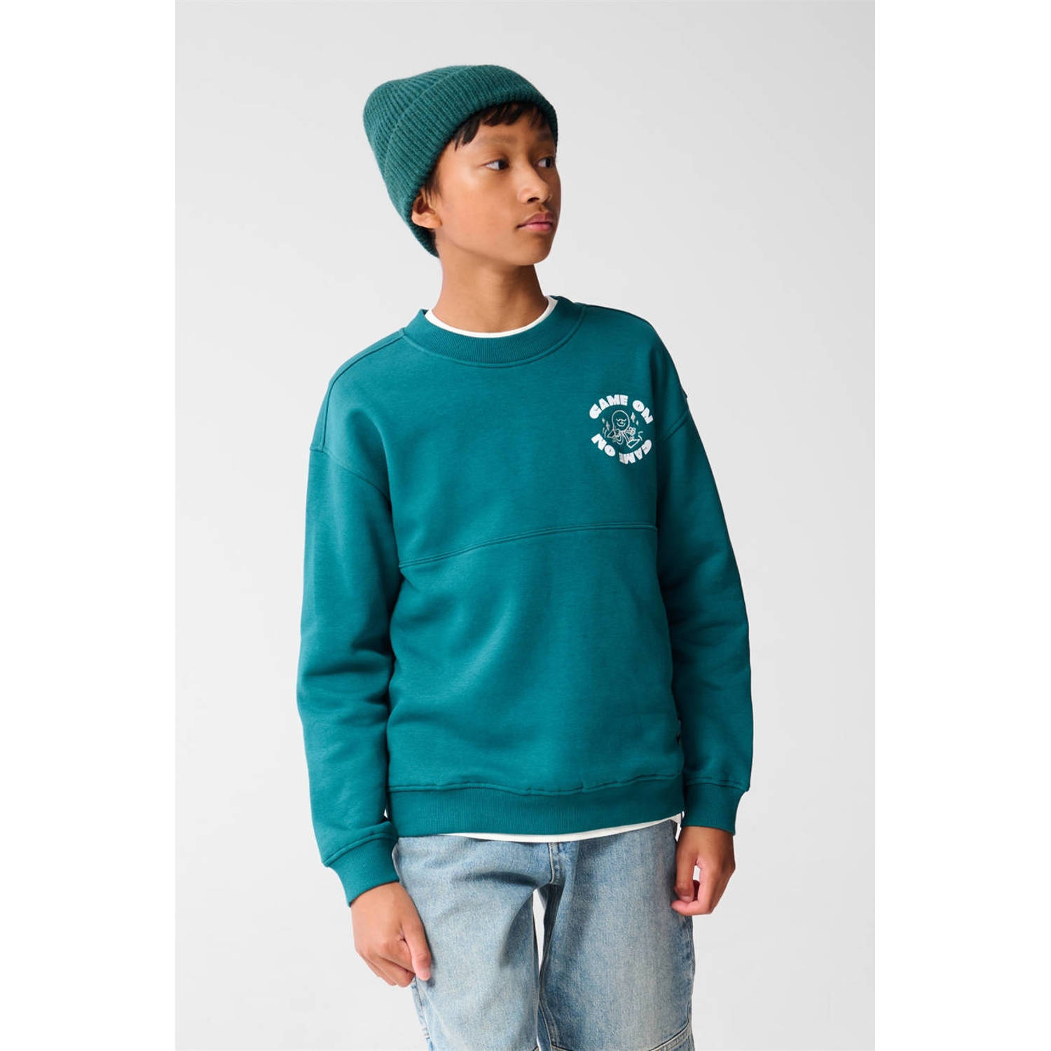 Shoeby sweater groen