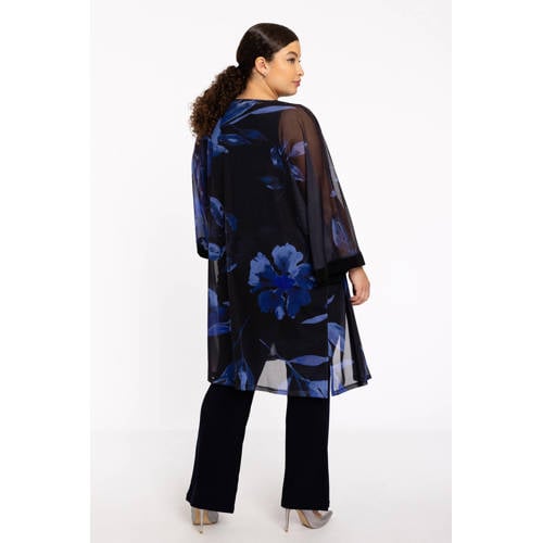 YOEK sweatvest blauw afbeelding