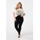 MS Mode high waist skinny jeans zwart