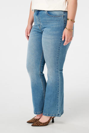 flared jeans light blue denim