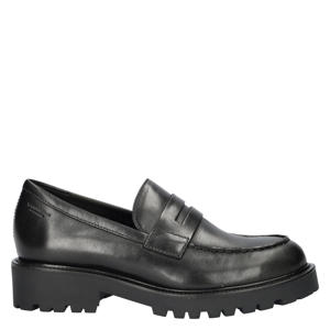 Kenova chunky leren loafers zwart