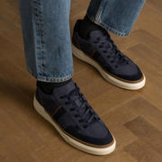 thumbnail: No Stress nubuck sneakers donkerblauw