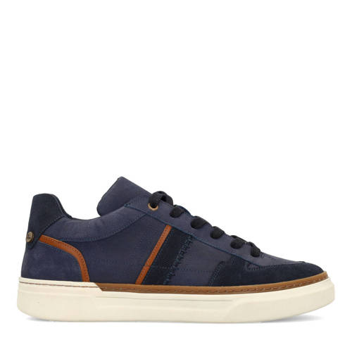 No Stress nubuck sneakers donkerblauw afbeelding