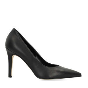 leren pumps zwart
