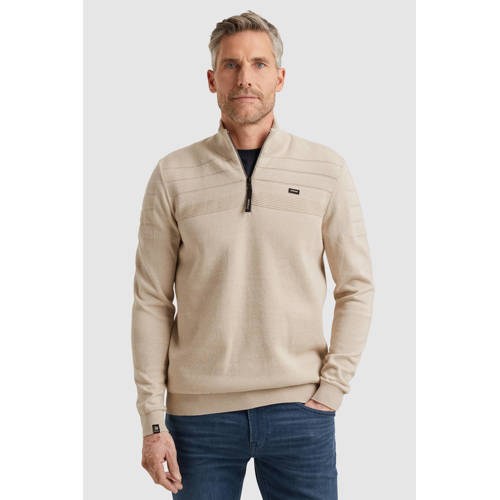 Vanguard trui met ingebreid patroon beige afbeelding