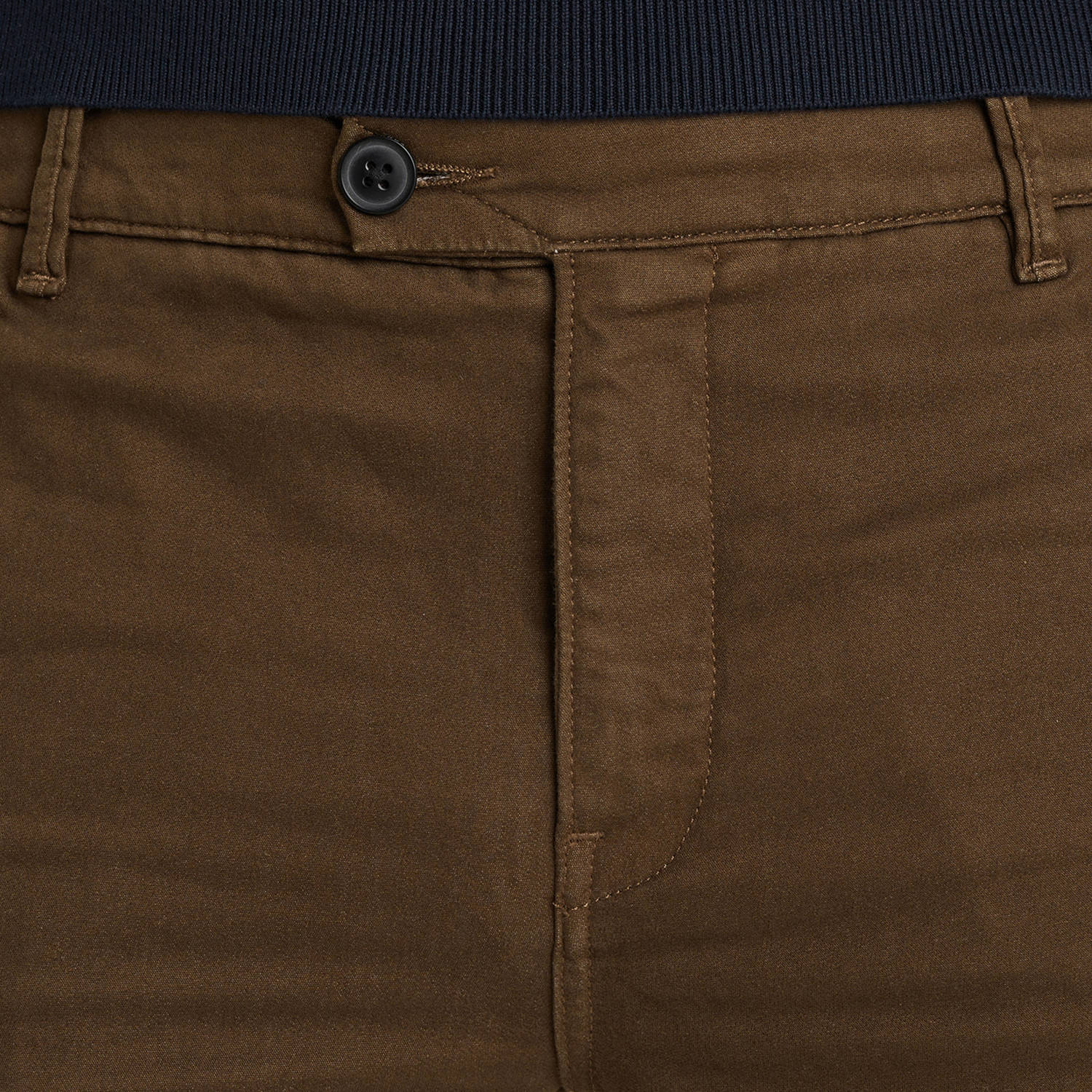 Vanguard regular chino donkerbruin