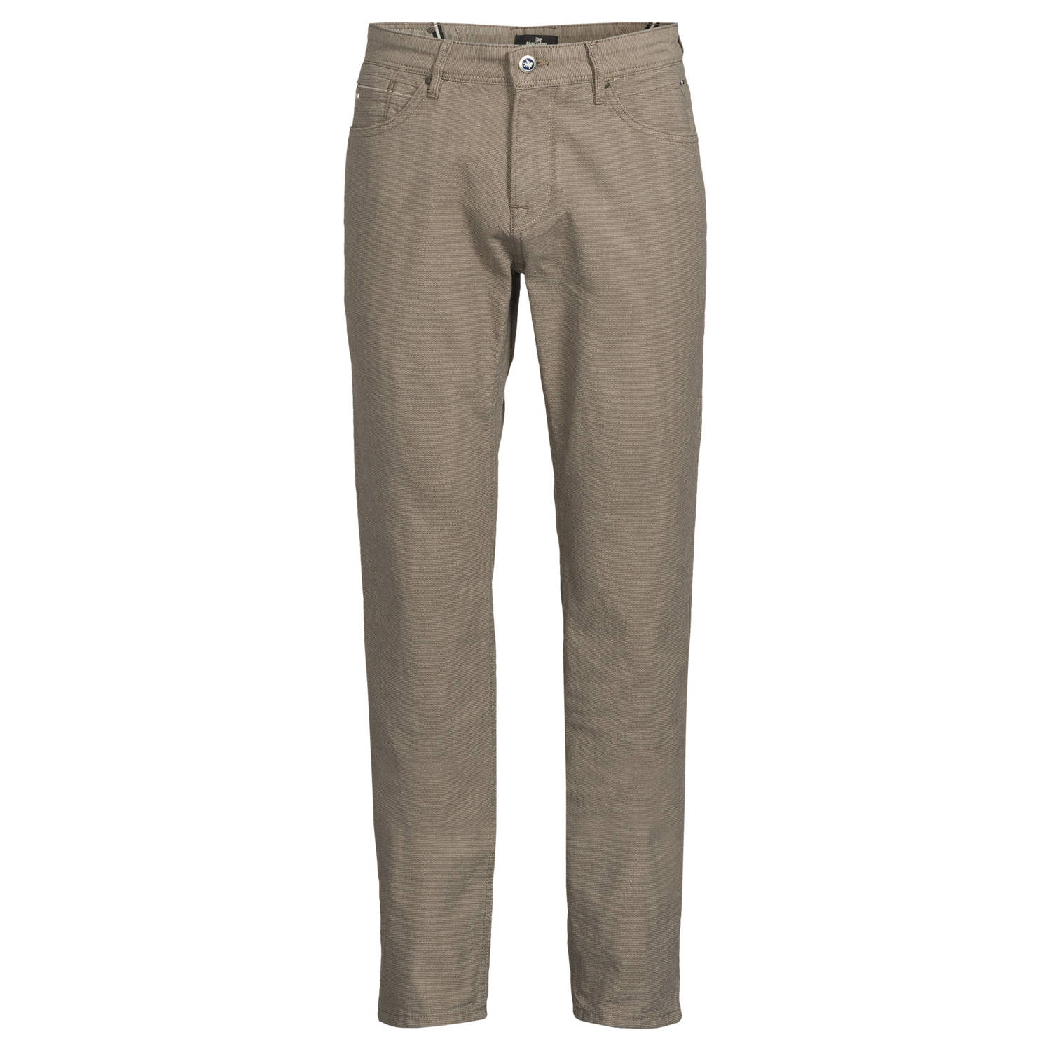 Vanguard regular casual broek bruin