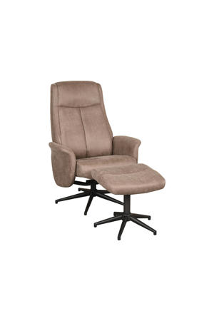 relaxfauteuil + hocker Bergen
