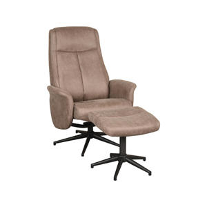 relaxfauteuil + hocker Bergen