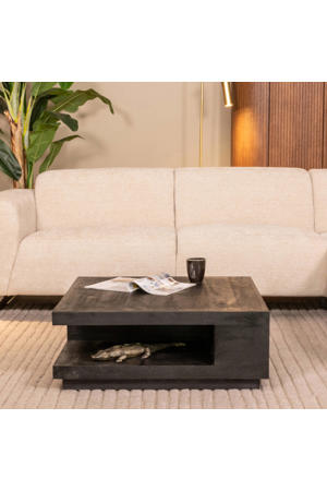 salontafel (80x80Â cm) Zwart Square