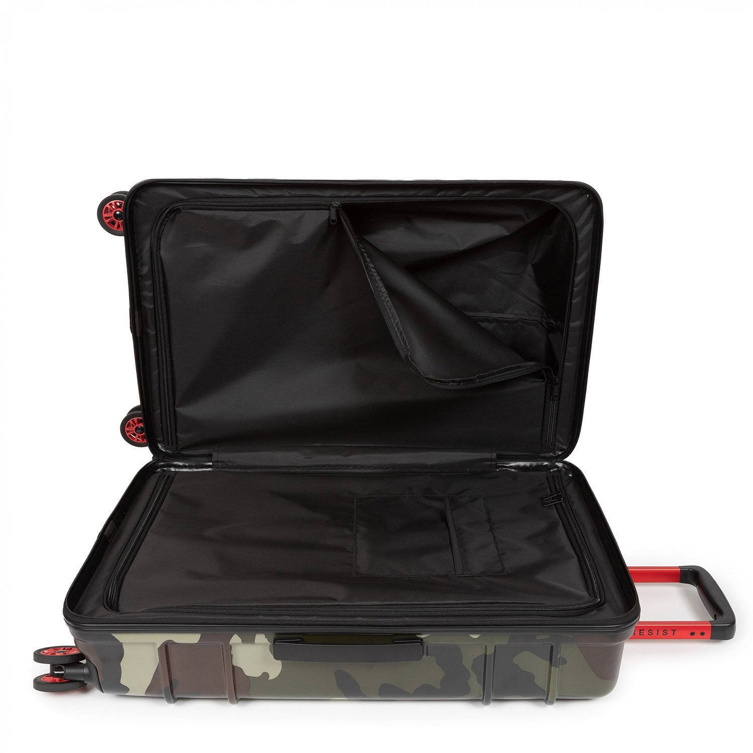 Eastpak trolley Resist'R Zip 78 cm. met camouflageprint kaki