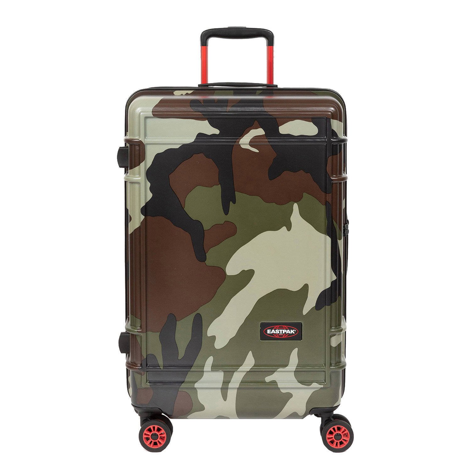 Eastpak trolley Resist'R Zip 78 cm. met camouflageprint kaki