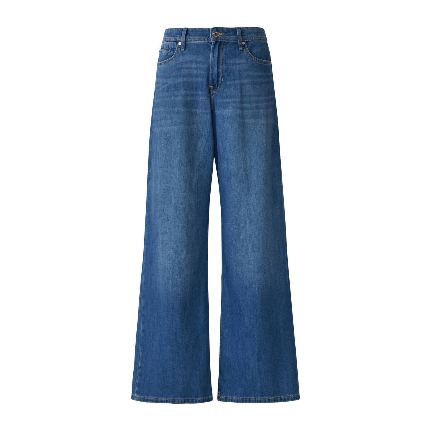 s.Oliver wide leg jeans blauw