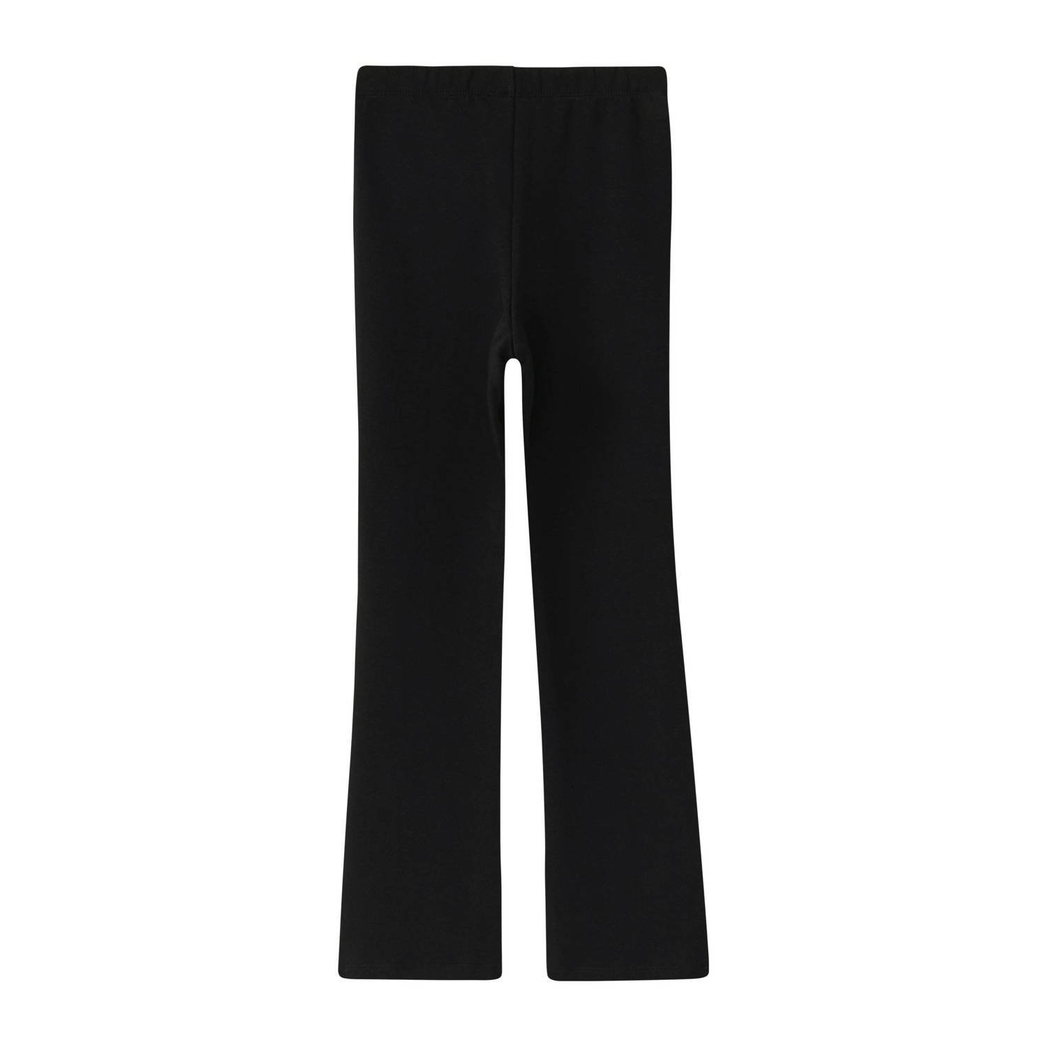 s.Oliver flared broek zwart