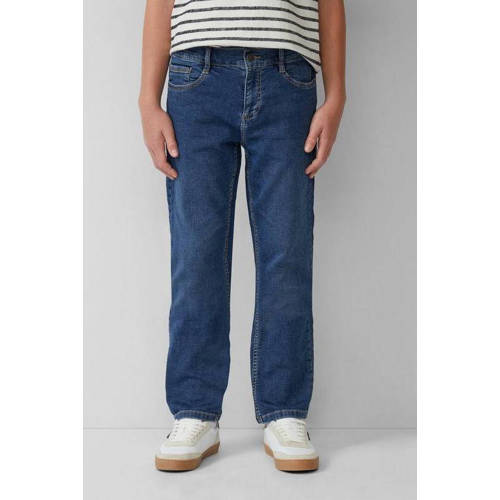 s.Oliver waist regular fit jeans medium blue denim afbeelding