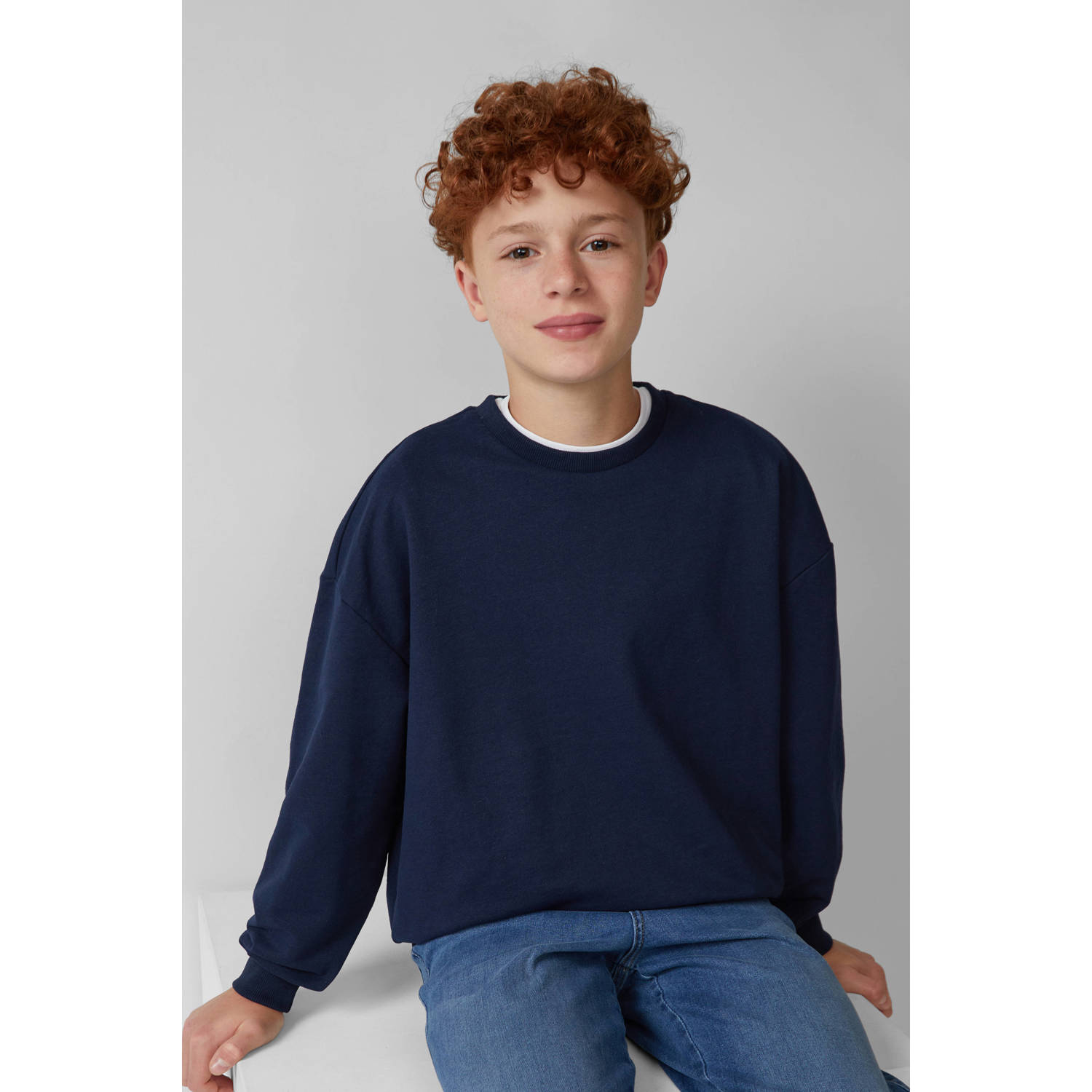 S.Oliver sweater donkerblauw