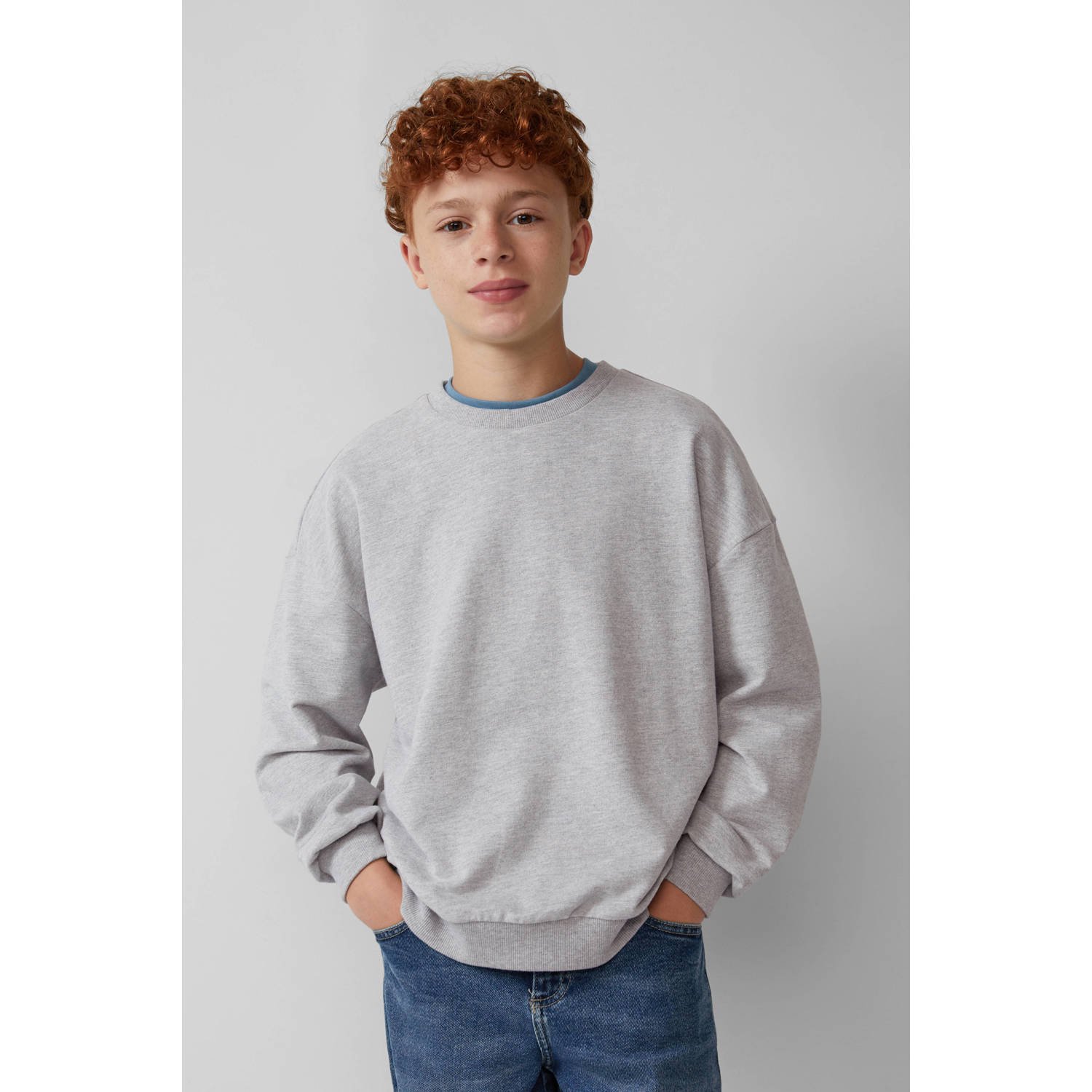 S.Oliver sweater lichtgrijs