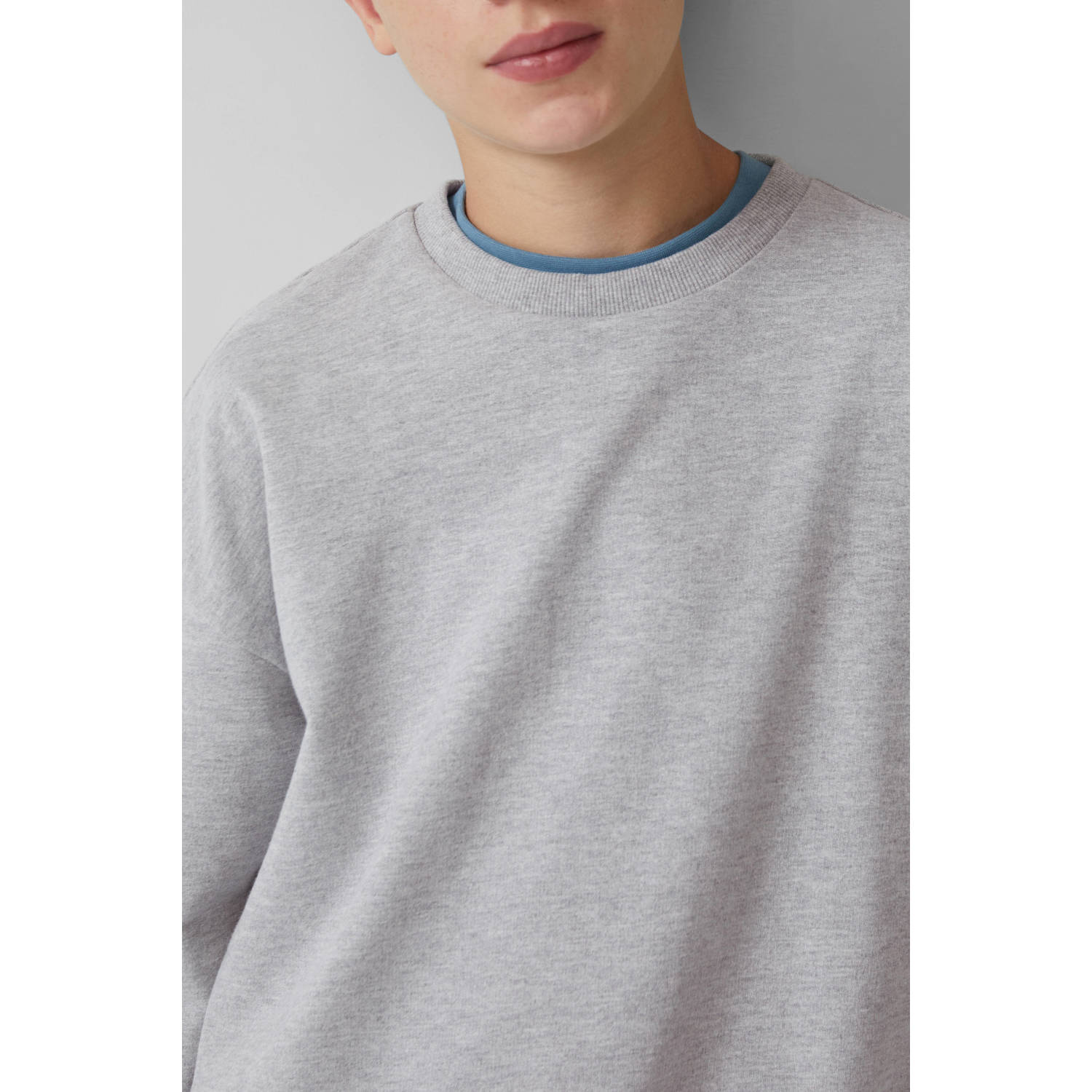 s.Oliver sweater lichtgrijs