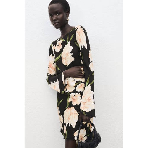 Mango mini jurk zwart afbeelding