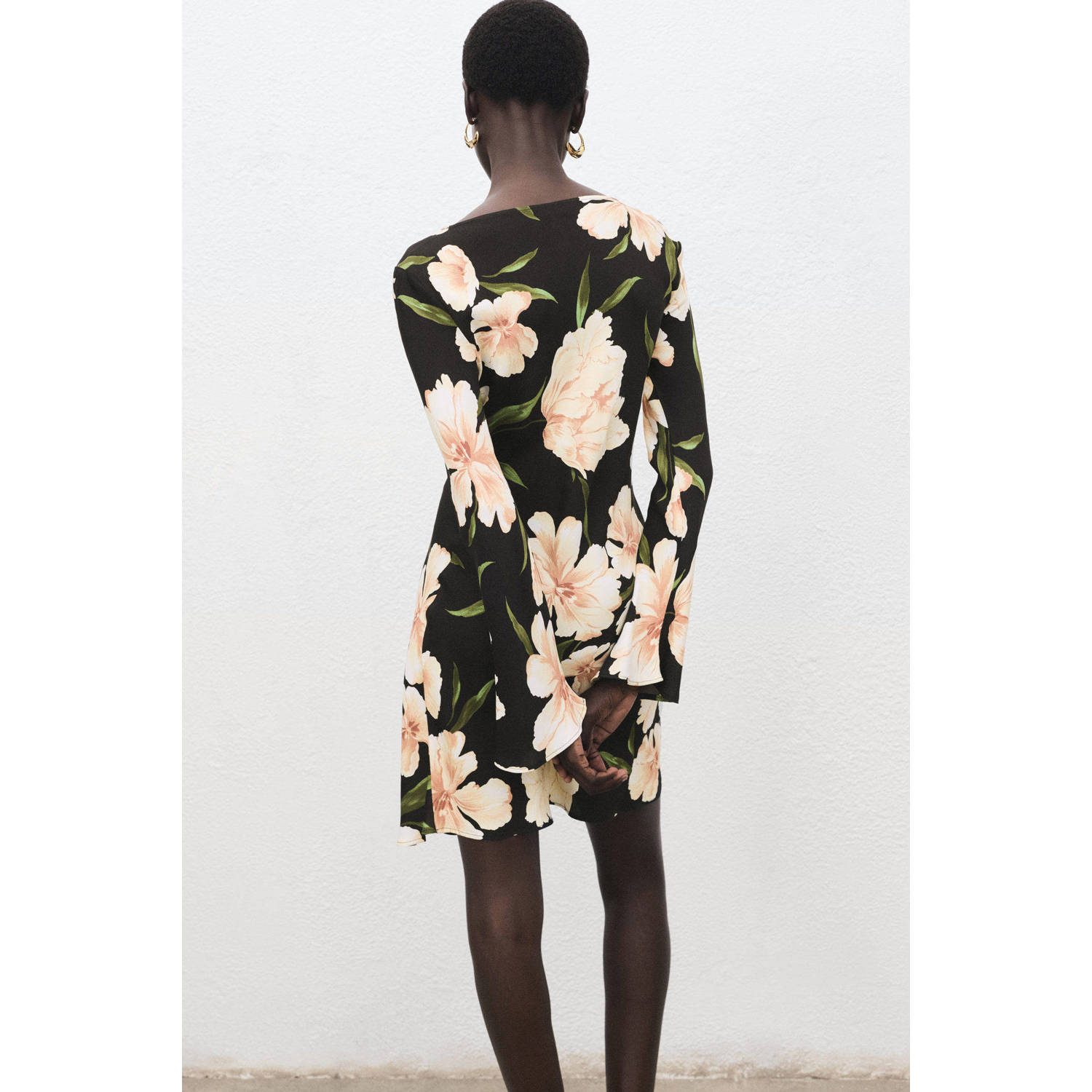 Mango mini jurk zwart