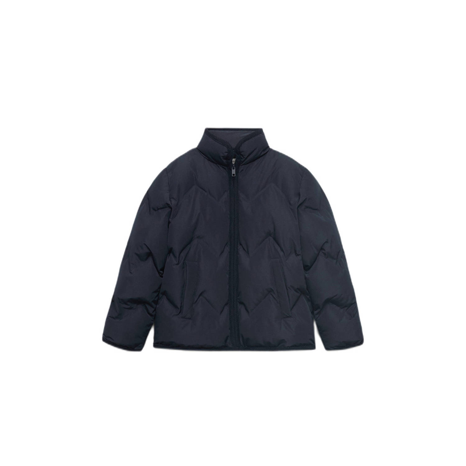 Mango Kids gewatteerde jas marine