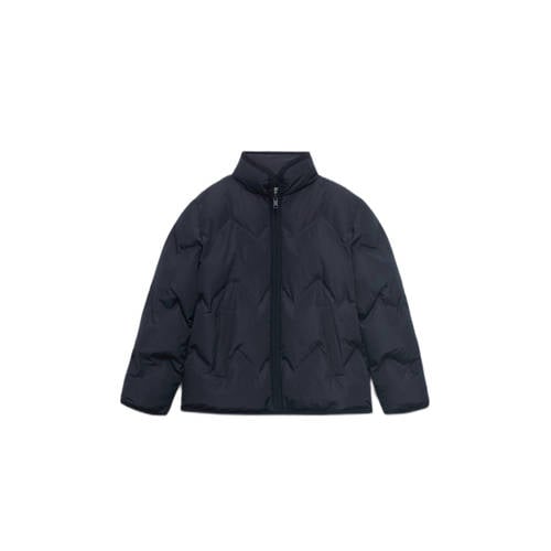Mango Kids gewatteerde jas marine afbeelding