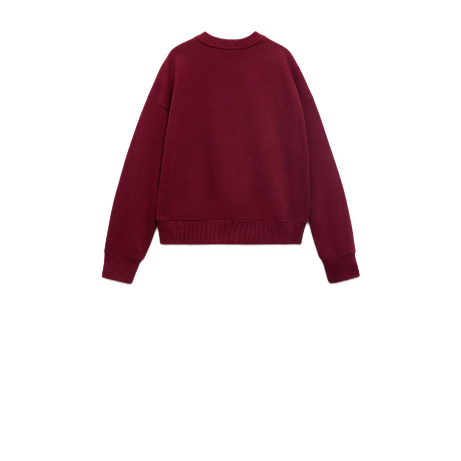 Mango Kids sweater donkerrood