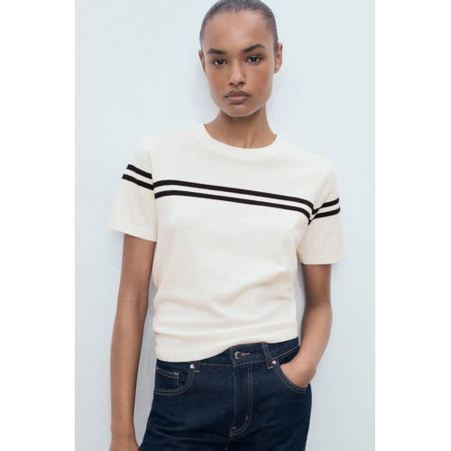 Mango top beige afbeelding