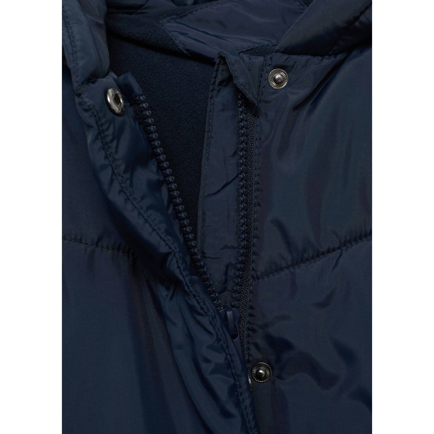 Mango Kids gewatteerde jas marine