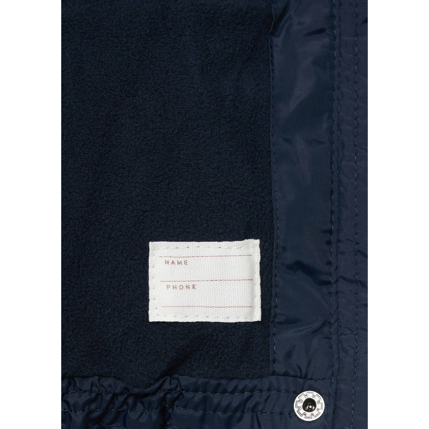 Mango Kids gewatteerde jas marine