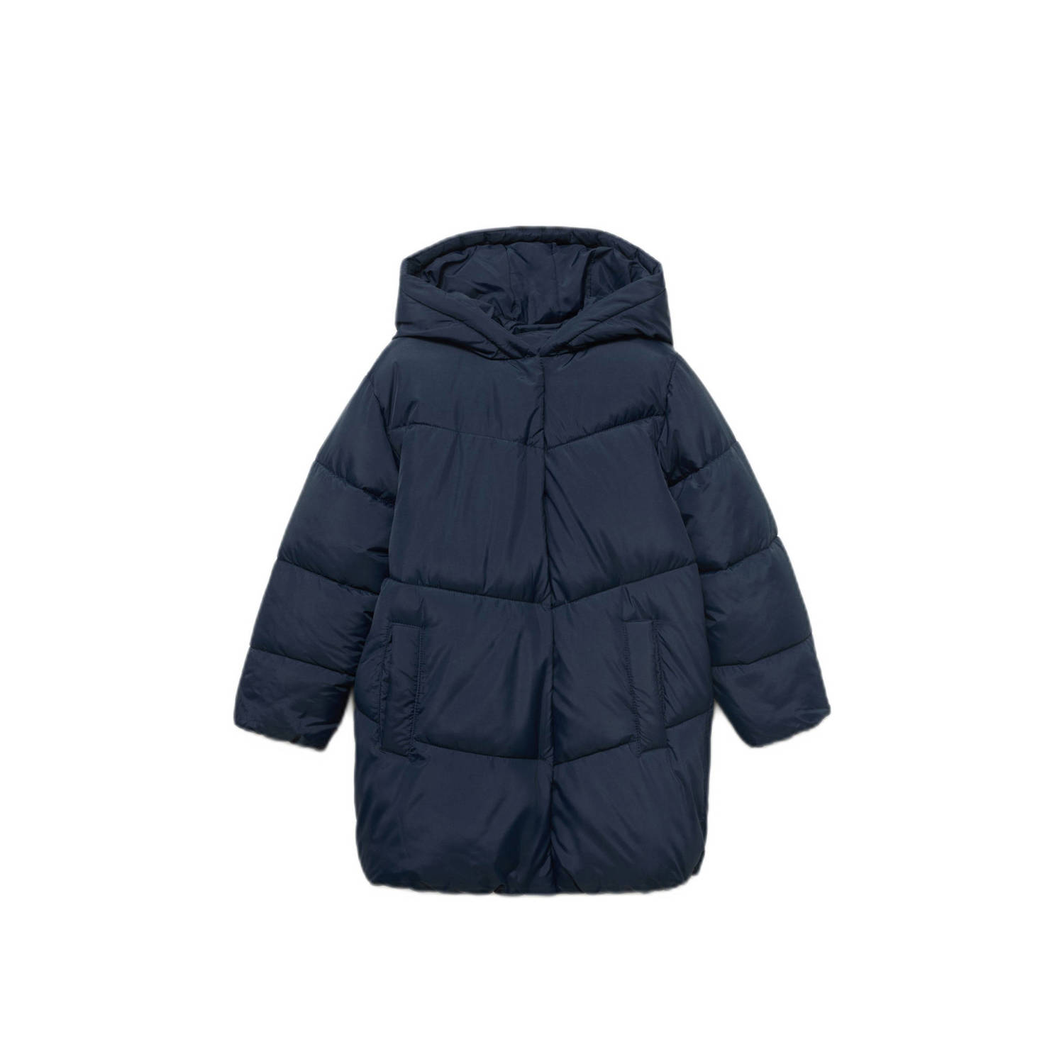 Mango Kids gewatteerde jas marine
