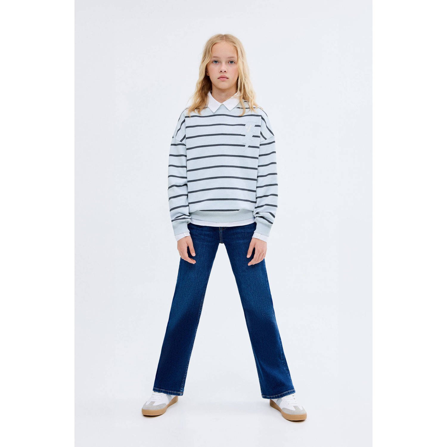 Mango Kids sweater blauw