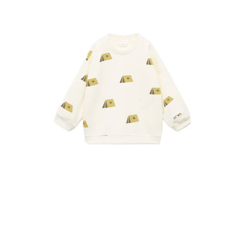 Mango Kids sweater ecru afbeelding