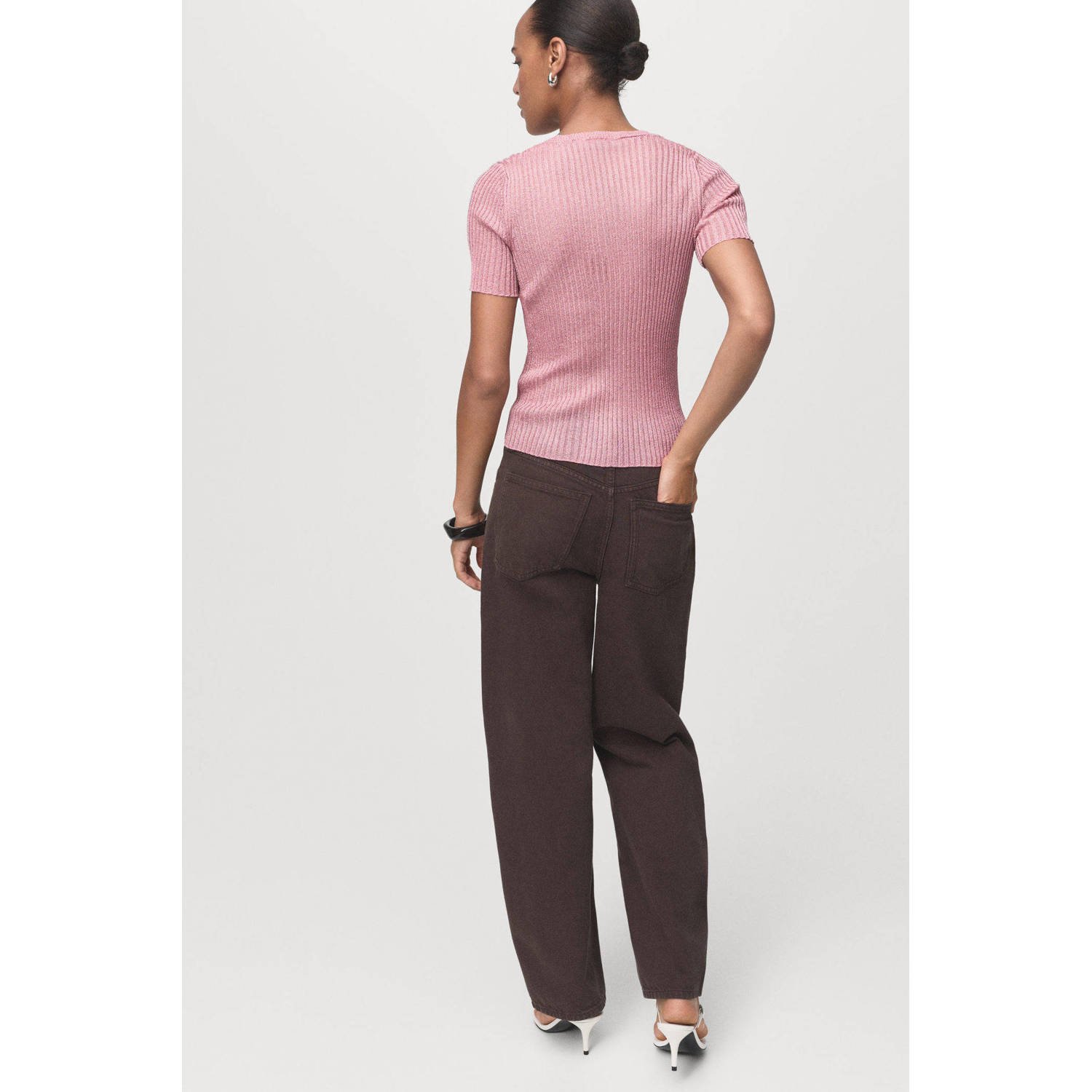 Mango top roze