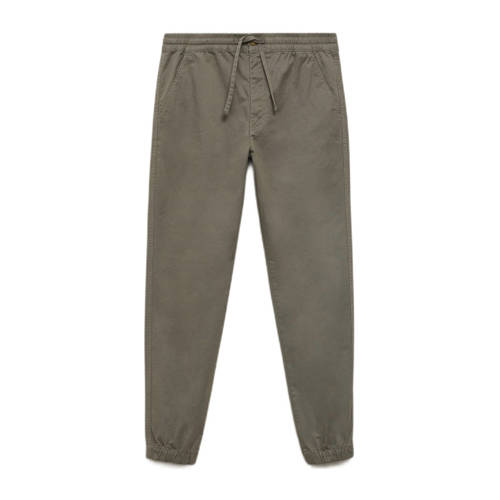 MANGO TEEN casual broek kaki afbeelding