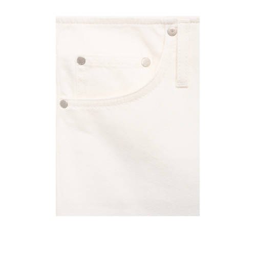 Mango low waist straight leg jeans wit afbeelding