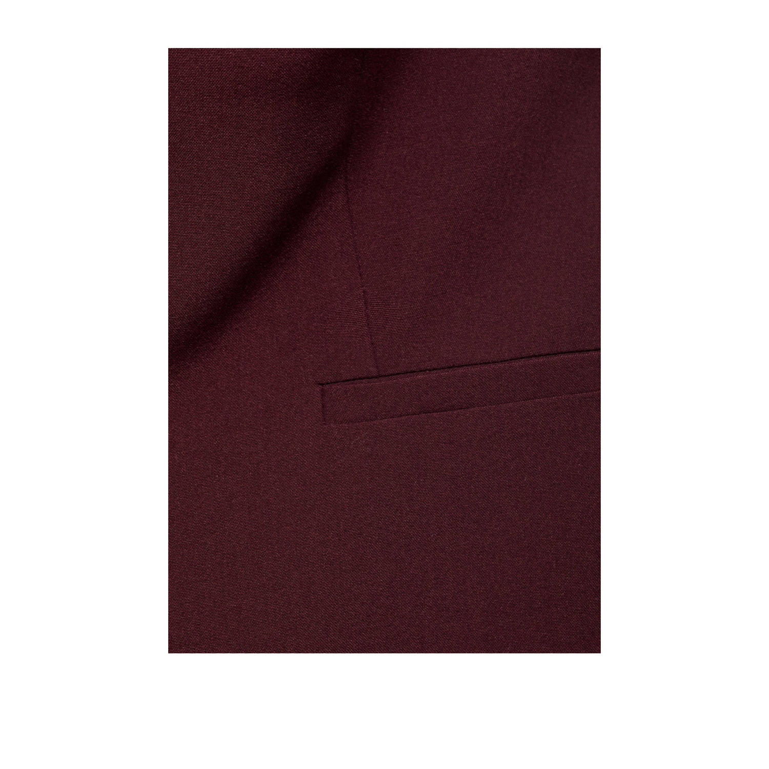 Mango donkerrood jumpsuit
