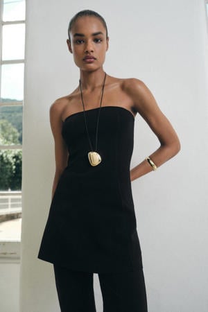 off shoulder top zwart