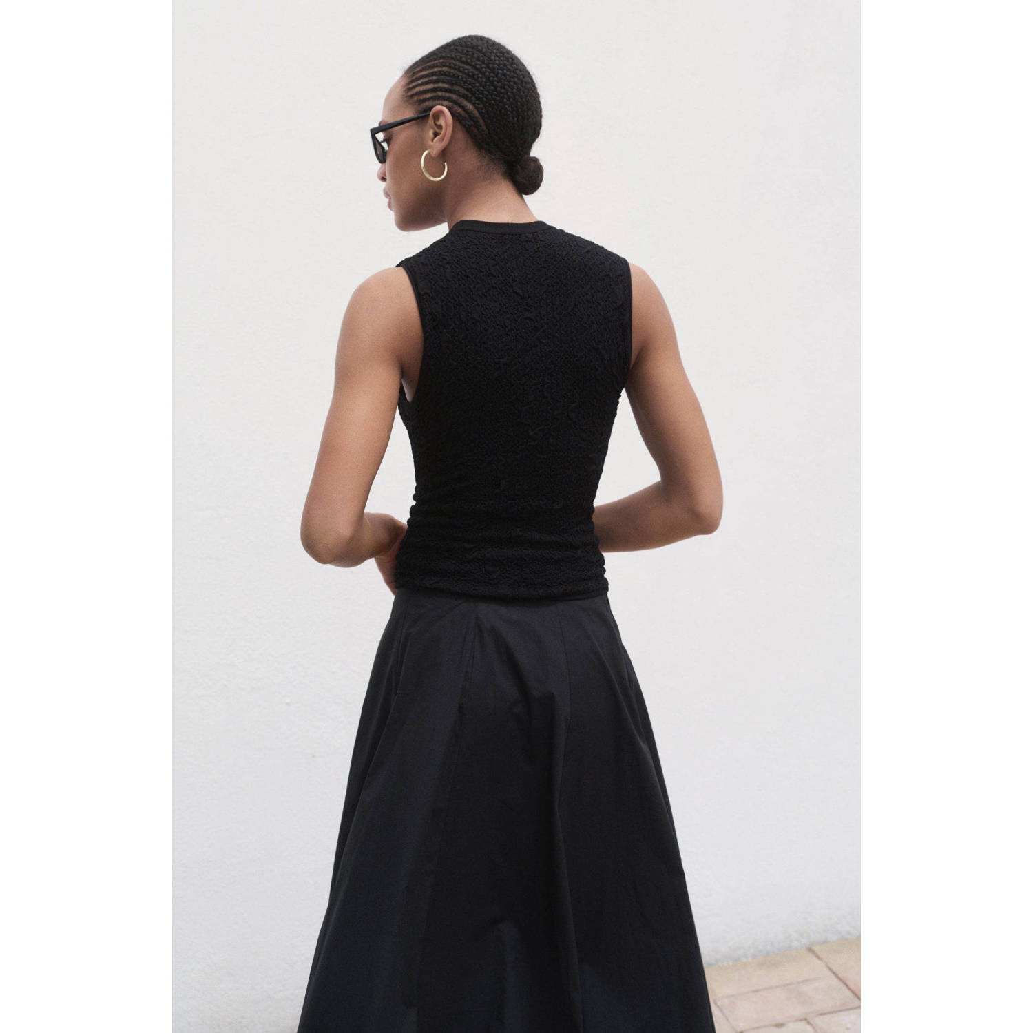 Mango top zwart