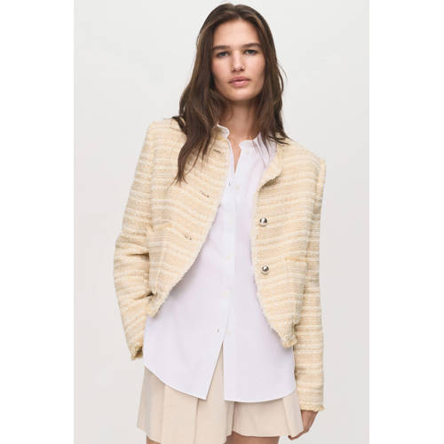 Mango jasje beige afbeelding