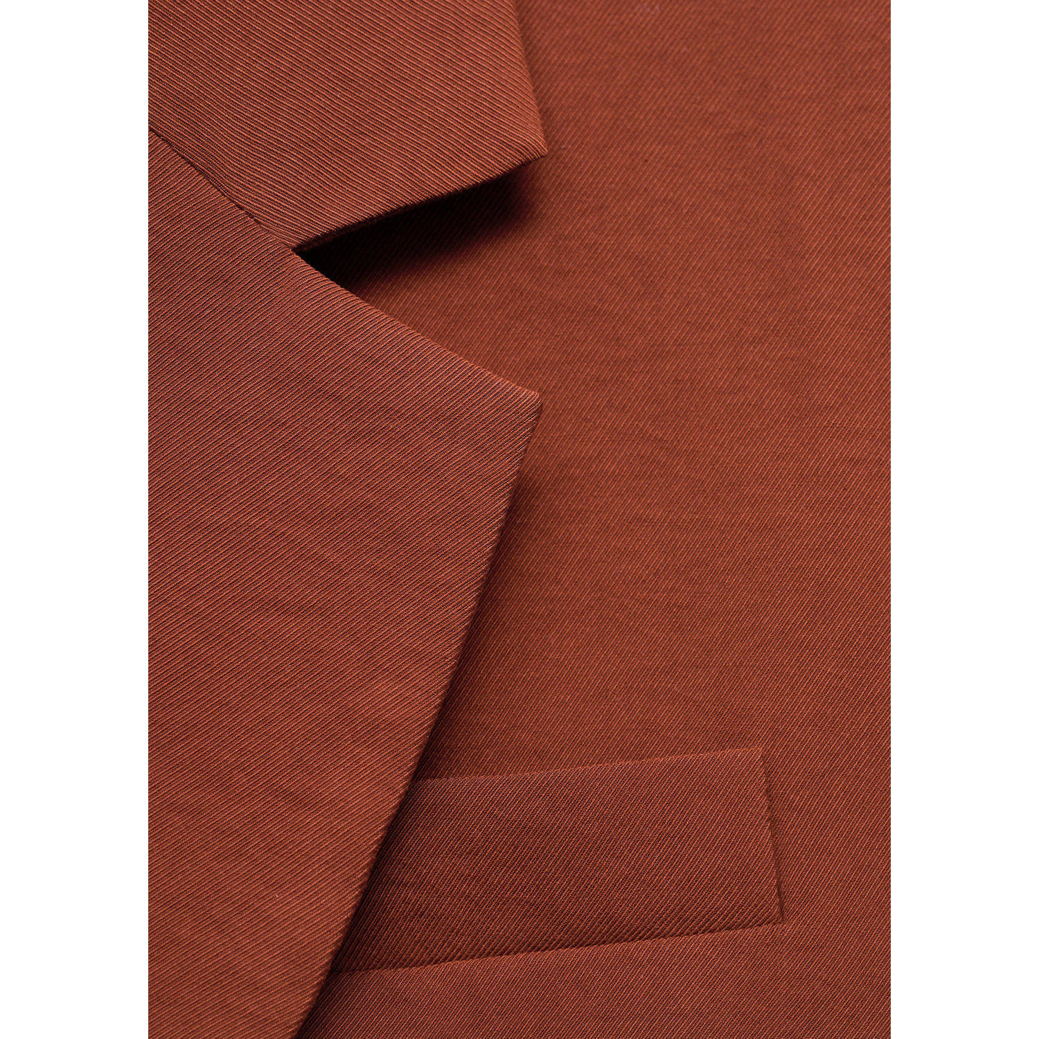 Mango regular blazer cognac