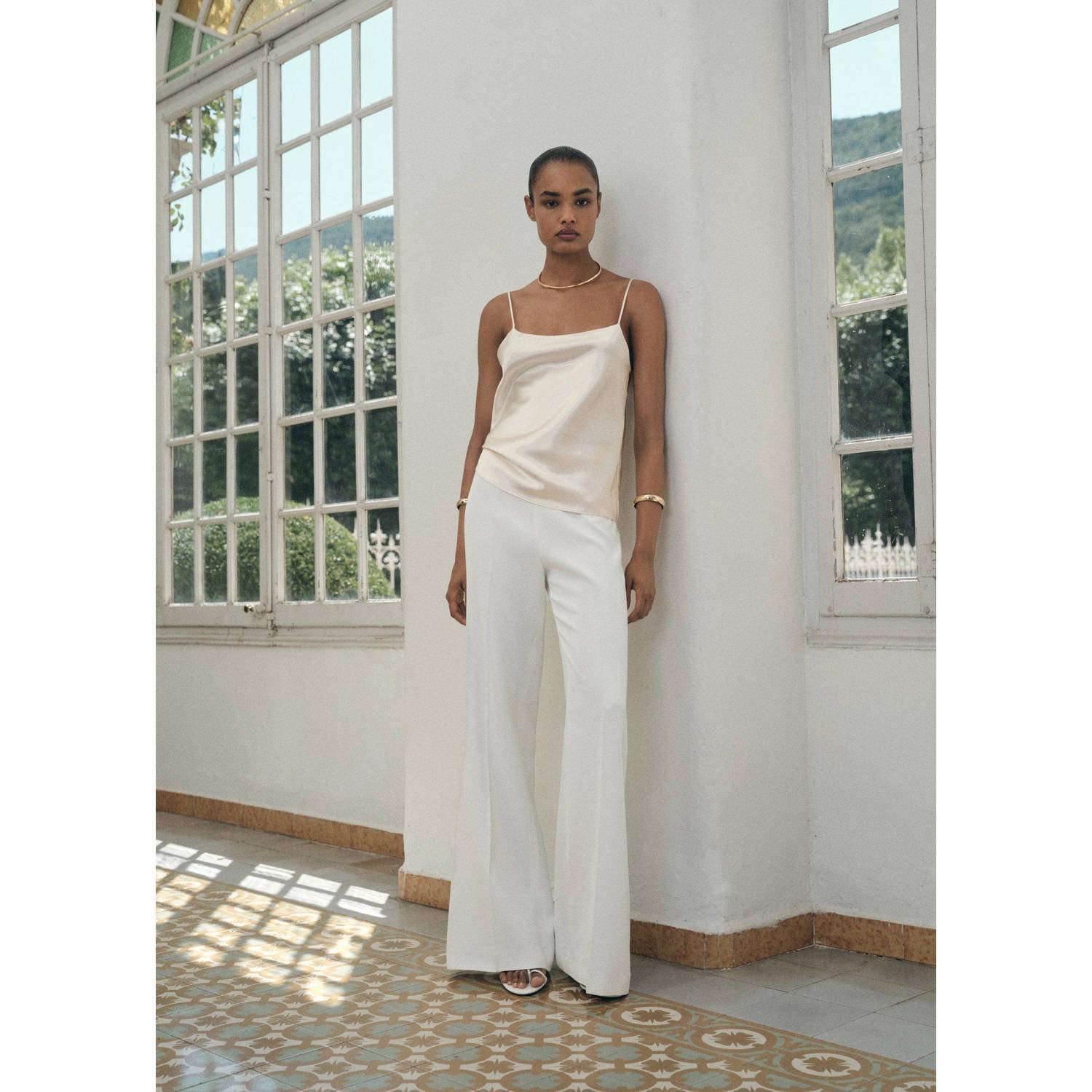 Mango top beige