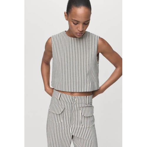 Mango top beige afbeelding