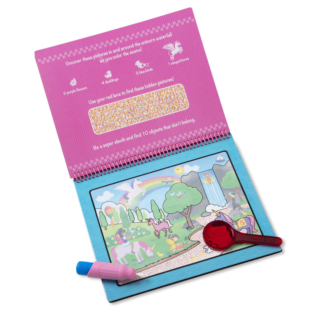 Melissa e Doug On the Go Water Wow! Tappetino Attività Water-Reveal Melissa e Doug On the Go Water Wow! Tappetino Attività Water-Reveal