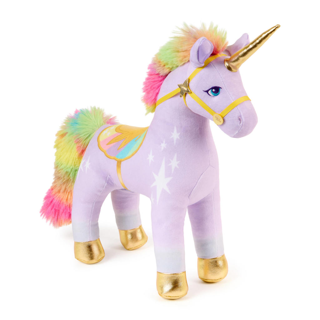 Unicorn Academy Plush (38 cm) Unicorn Wildstar (met licht & geluid)