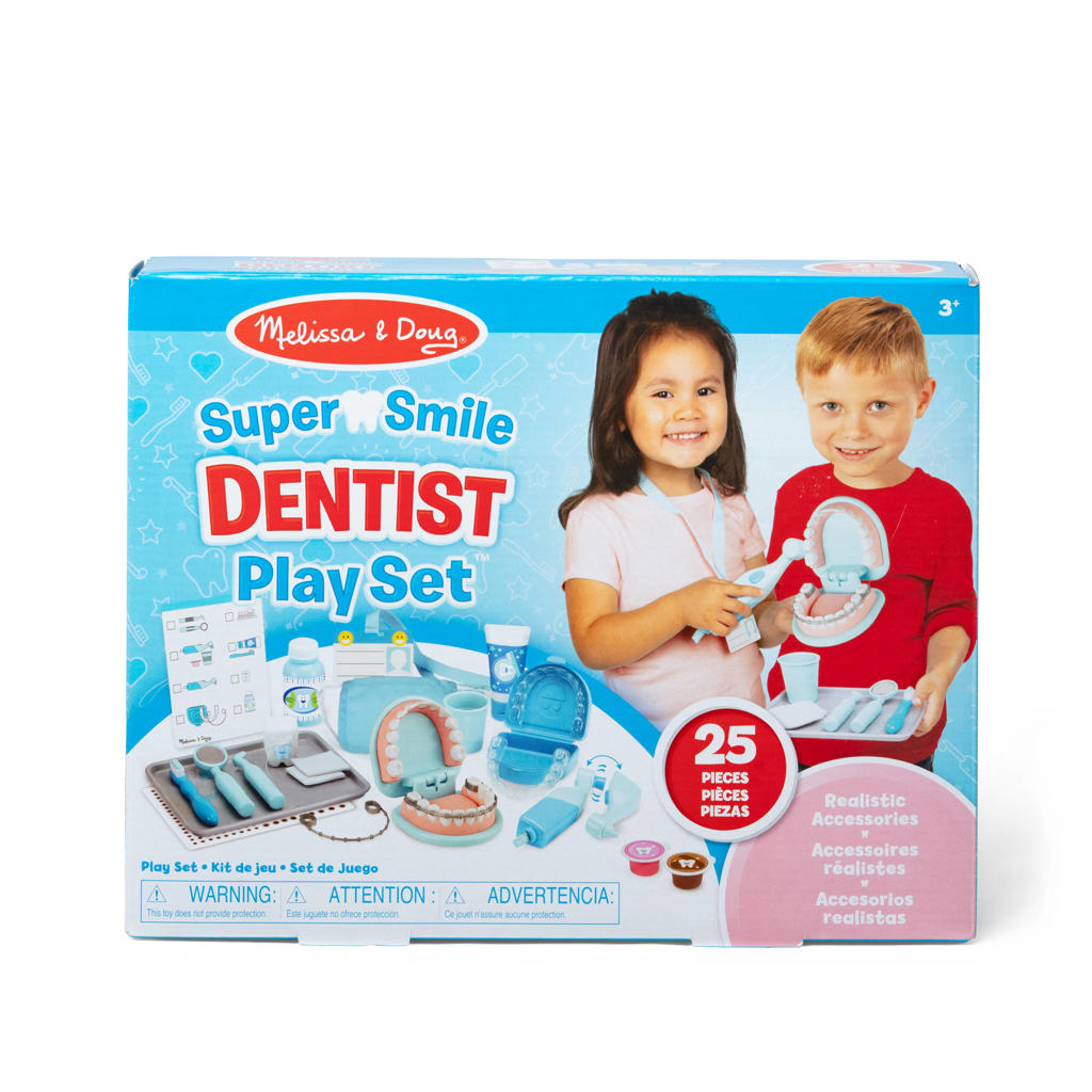 Melissa & Doug Super Smile Dentist Kit Play Set