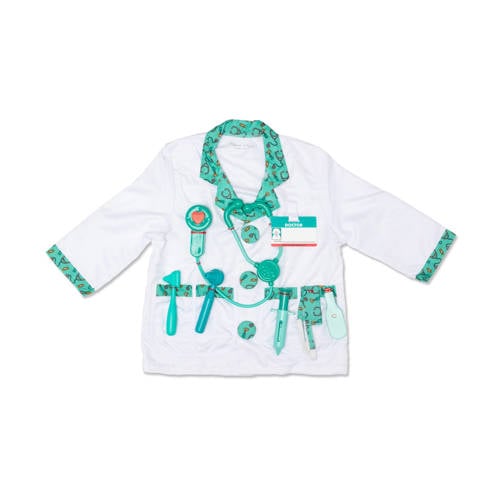 Melissa & Doug Doctor Role Play Costume Set afbeelding